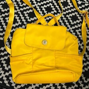 💛Tommy Hilfiger yellow backpack💛